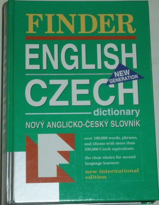 Finder English Czech Dictionary - Nový anglicko-český slovník