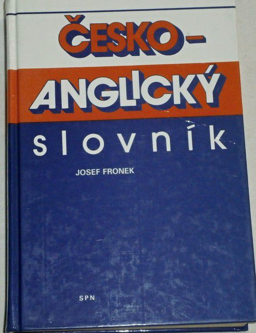 Fronek Josef - Česko-anglický slovník