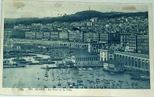 Alger (Alžírsko) - přístav Port at la Ville 1926