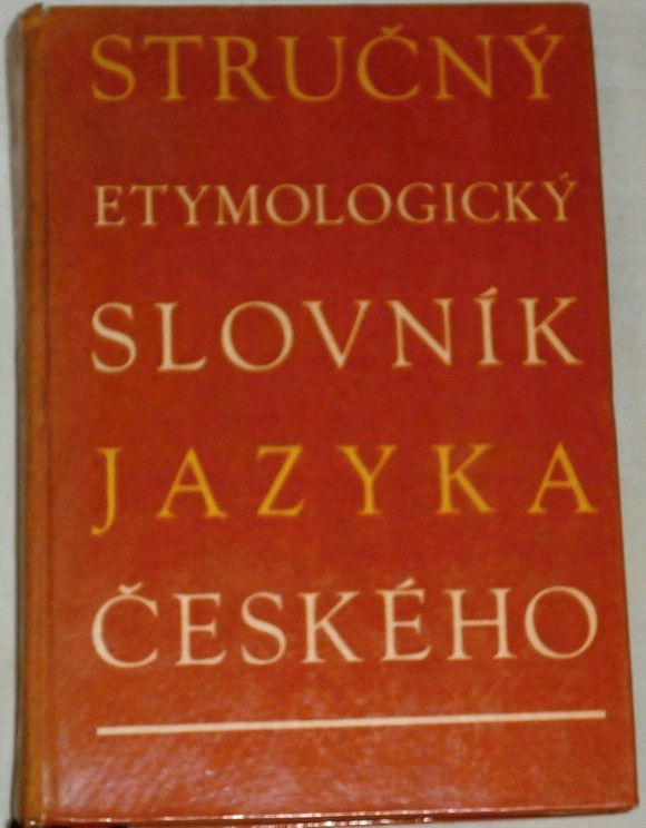 Holub, Lyer - Stručný etymologický slovník