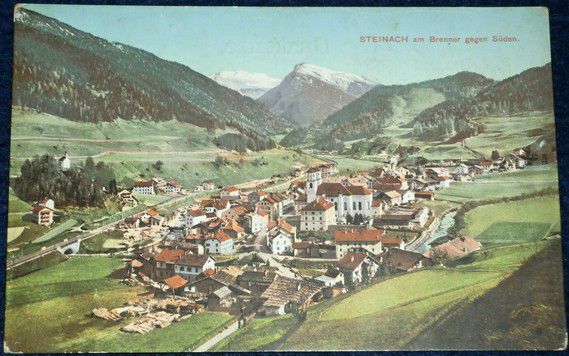 Rakousko - Steinach am Brenner kolem r. 1915